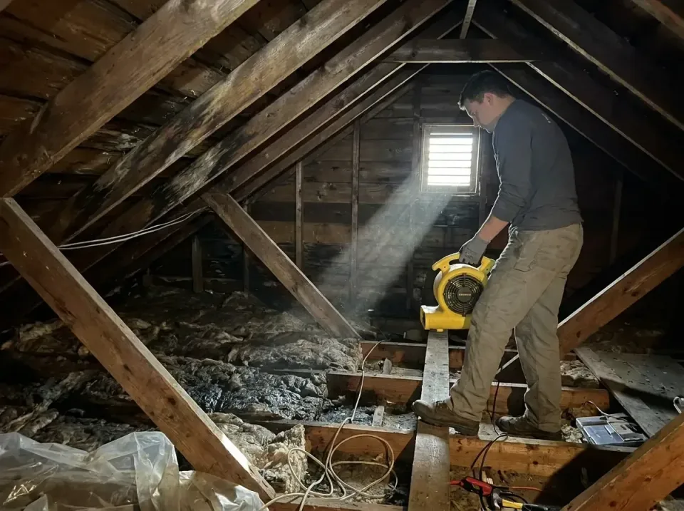 attic-water-damage-drying-proc-007 — frequently asked questions, Emergency Water Extraction & 24/7 Flood Response in Glenwoo…